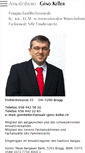 Mobile Screenshot of anwalt-gino-keller.ch